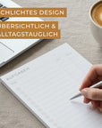 prettyORGANIZED Aufgabenliste schlichtes Design, übersichtlich und alltagstauglich