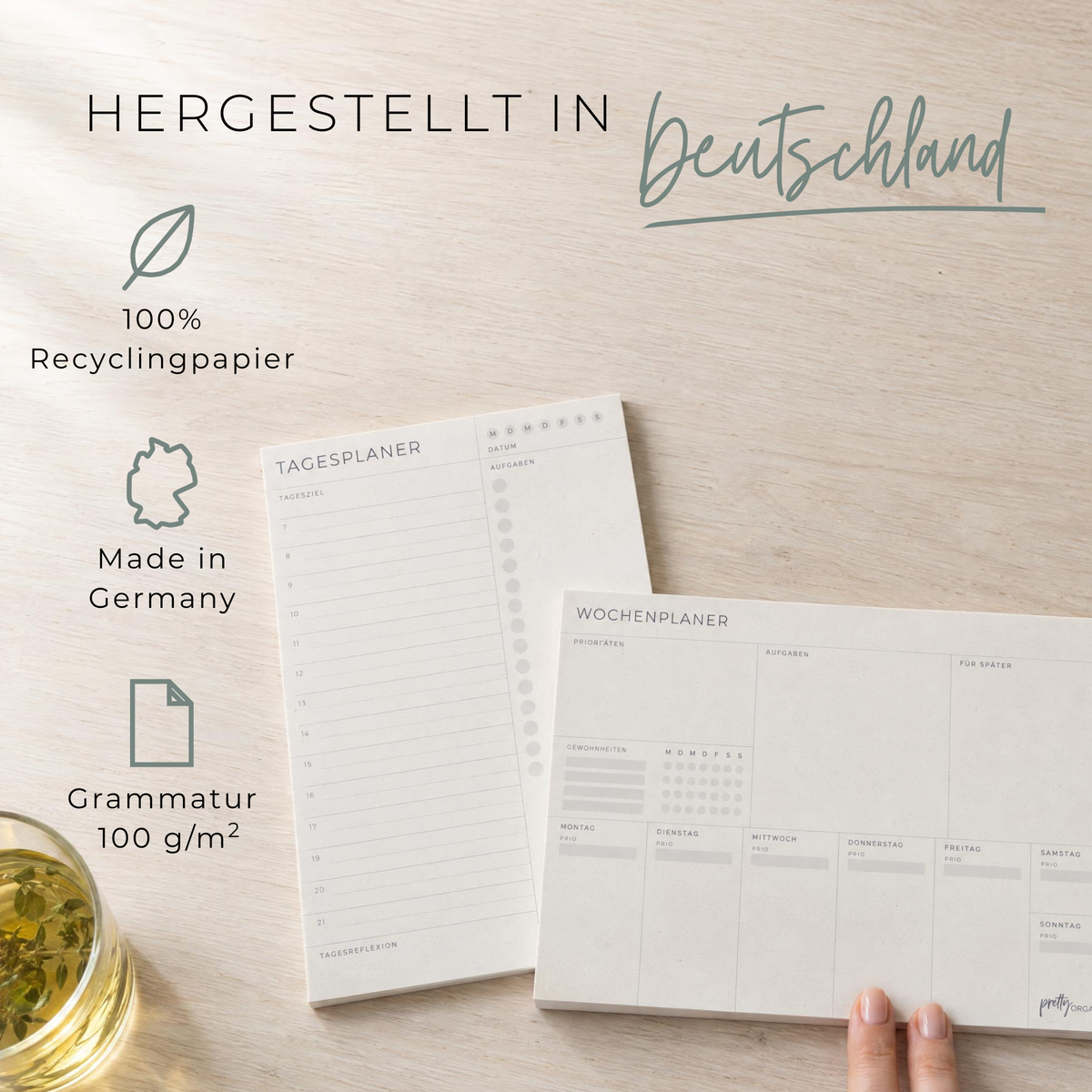 Planungs-Duo Woche &amp; Tag prettyORGANIZED