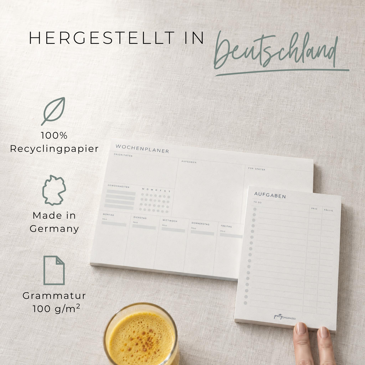Wochenplanungs-Duo prettyORGANIZED