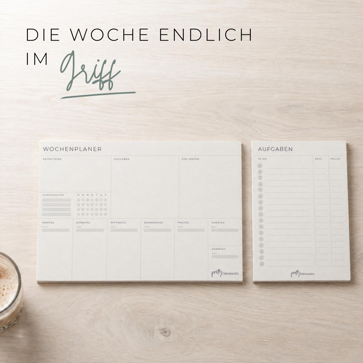 Wochenplanungs-Duo prettyORGANIZED