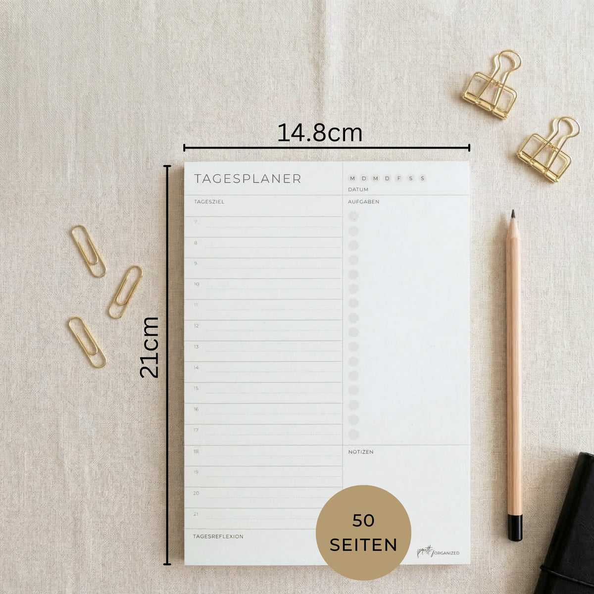 PRICARO To-Do Liste Today, A6, 5 Stück PRICARO To-Do Liste Today, A6, 5 Stück